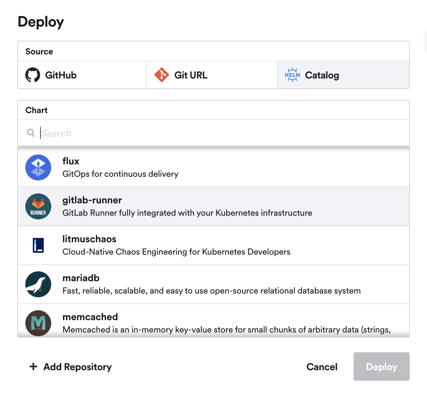 GitLab deploy runner